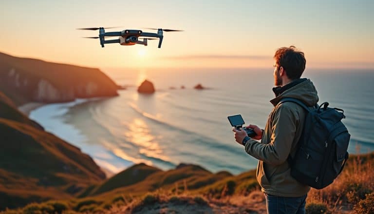 découvrez comment un drone compact facilite les tournages discrets grâce à son format léger, maniable et facile à transporter.
