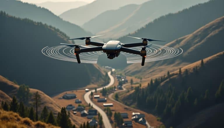 découvrez comment un drone de télécommunication relaie le signal mobile et améliore la couverture dans les zones blanches.